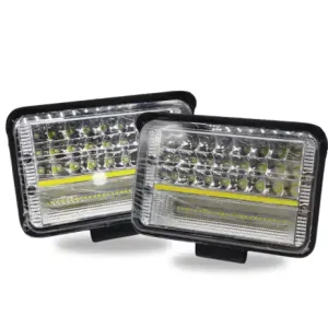 Transport gratuit Set 2 x proiectoare auto LED, 210W/set, 6000K, 56LED