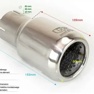 Promoție Terminatie toba tips Ulter din INOX N1-07-3
