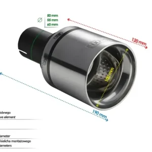 Ieftin Terminatie toba tips Ulter din INOX N1-16