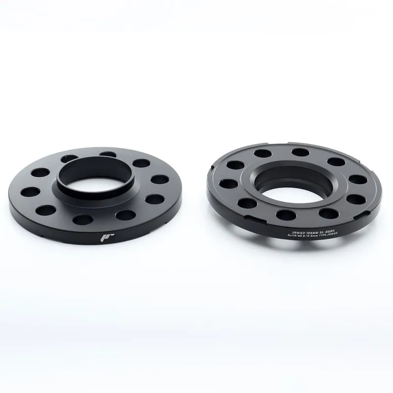 Cel mai vândut Distantiere roti Hubcentric dedicate OE de 10.5mm cu prindere 5×112 si gaura centrala 66.6 culoare Black marca JR Wheels