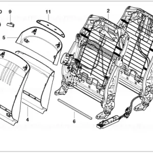 Cel mai bun preț Panou vinyl spate NATURBRAUN - BMW