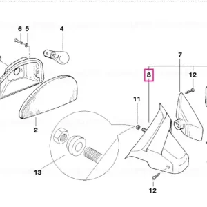 Suport indicator spate stanga - BMW Motorrad Super ofertă