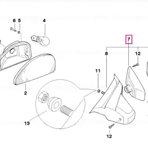 Indicator spate stanga GENARBT - BMW Motorrad Ieftin