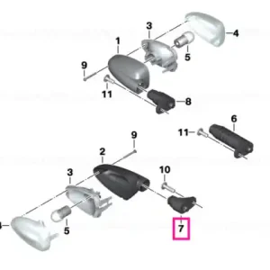 Preferatul clienților Suport indicator spate - BMW Motorrad