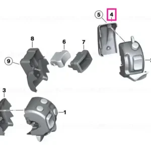 Ultima șansă Capac de acoperire dreapta - BMW Motorrad