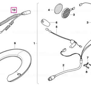 Preferatul clienților Interfon mono 5.POL. - BMW Motorrad
