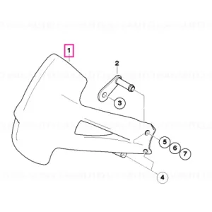 Set aparatoare noroi CFK - BMW Motorrad Reducere