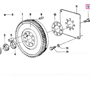 Șurub hexagonal M12X1,5X24 - BMW Ofertă exclusivă