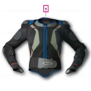 Jachetă protectoare 2, neagră XL - BMW Motorrad Ofertă limitată