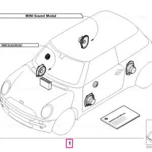 Modul audio R50/R53 - BMW - Mini Reducere de preț