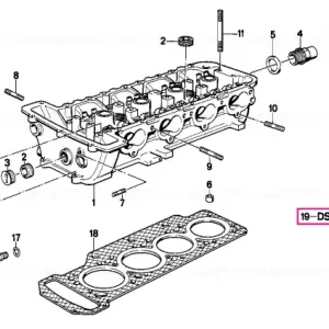 Set garnituri S14 2,3L GR.A - BMW Nu rata