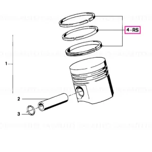 Vezi acum Inel piston 95,5MM - BMW