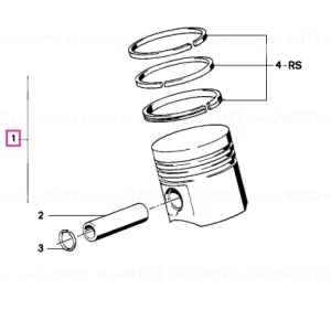 Ultima șansă Piston 93,79 MAHLE - BMW