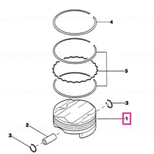 Transport gratuit Piston 86,36 S42 - BMW