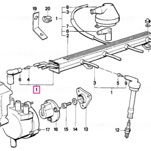 Cablu aprindere S14 ECU - BMW Comandă acum