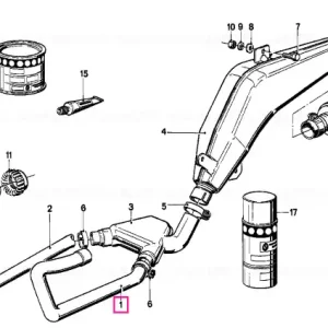 Tuba esapament crom stanga - BMW Motorrad Cumpără acum