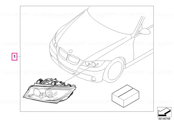 Preferatul clienților Kit retrofit faruri adaptive RHD - BMW