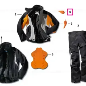Calitate înaltă Protector umăr mare stânga NP-S2L - BMW Motorrad