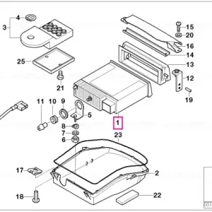 Radio CD ROW - BMW Motorrad Disponibil imediat