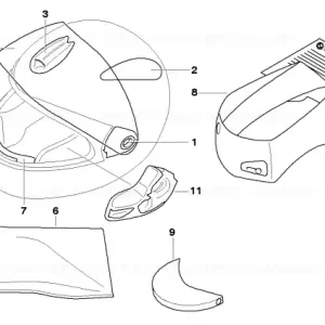 Super ofertă Viziera transparenta casca carbon 2MM - BMW Motorrad