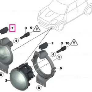 Element de reglare stânga - BMW - Mini Nu rata
