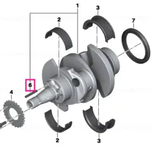 Dorn de pozitionare 5X35MM - BMW Motorrad Livrare expres