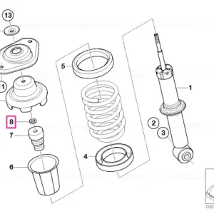 Inel pentru tija piston - BMW - Mini Premium