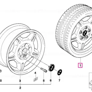 Livrare gratuită Set complet roți aliaj vară lucidate - BMW - Mini