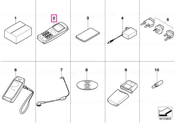 Calitate înaltă Unitate mobila NOKIA 6310I - BMW