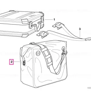 Protectie, carcasa documente C1 - BMW Motorrad Bestseller