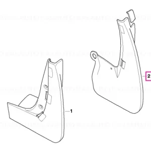 Set aparatori noroi spate, R55 - BMW - Mini Ofertă specială