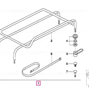 Bestseller Rack spate Z3 oțel inoxidabil - BMW