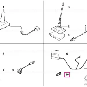 Adaptor cablu antenă FAKRA - FME - BMW Lichidare de stoc