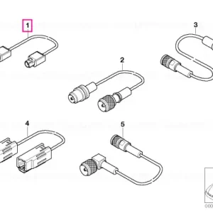 Cablu antenă FAKRA/MINI UHF - BMW Livrare expres