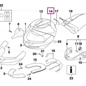 Cumpără online Căptușeală interioară cască 5 58-59 - BMW Motorrad
