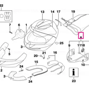 Cadru față cască 5 - BMW Motorrad Reducere extra