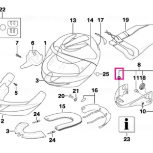Cumpără acum Clapetă ventilație - BMW Motorrad