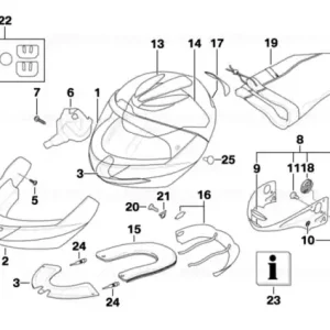Clapetă ventilație bărbie cască 5 - BMW Motorrad Livrare gratuită