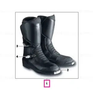 Cizme Santiago negre SPEC:44 - BMW Motorrad Reducere de preț