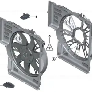 Carteră ventilator - BMW Popular