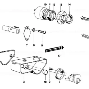 Șurub cap cilindric conic, M5X40 - BMW Motorrad Discount