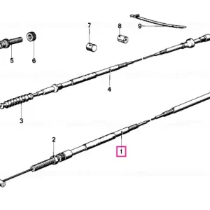 Cablul accelerației L=1027MM - BMW Motorrad Cumpără acum