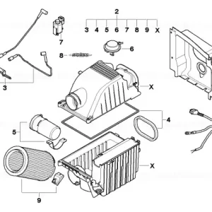 Air filter control unit J. COOPER WORKS - BMW - Mini Reducere specială