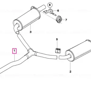 Țeavă intermediară - BMW - Mini Vezi acum