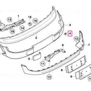Capac ochi remorcare grunduit - BMW - Mini Nu rata