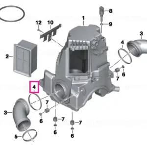 Clemă aluză D=79.5 - BMW Motorrad Ofertă limitată