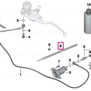 Preț promoțional Piston de actionare, rotunjit - BMW Motorrad
