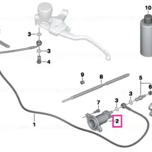 Cel mai vândut Cilindru receptor ambreiaj, D=24 - BMW Motorrad