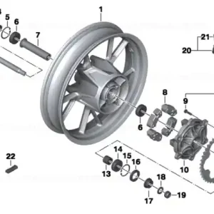 Preț promoțional Set roata lant, Z=41; M8 - BMW Motorrad