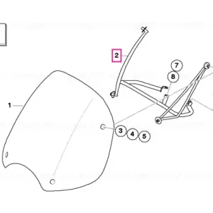 Set piese parbriz - BMW Motorrad Promoție